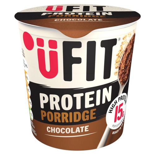 UFIT Protein Chocolate Porridge Pot 72g thumbnail 2