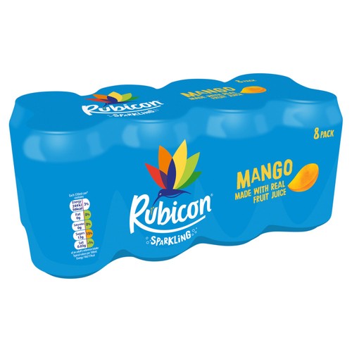 Rubicon Sparkling Mango 8 x 330ml thumbnail 2