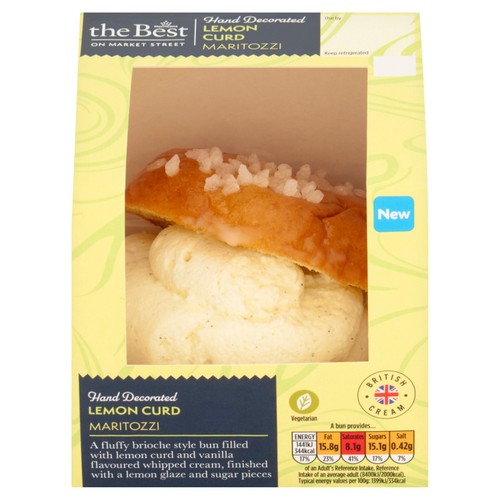 Morrisons The Best Sicilian Lemon Maritozzi