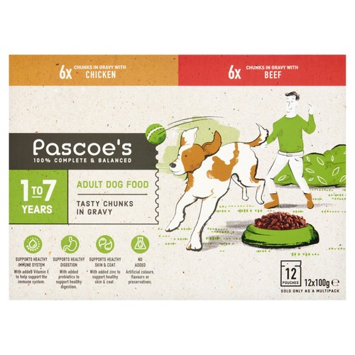 Pascoes Tasty Chunks In Gravy 