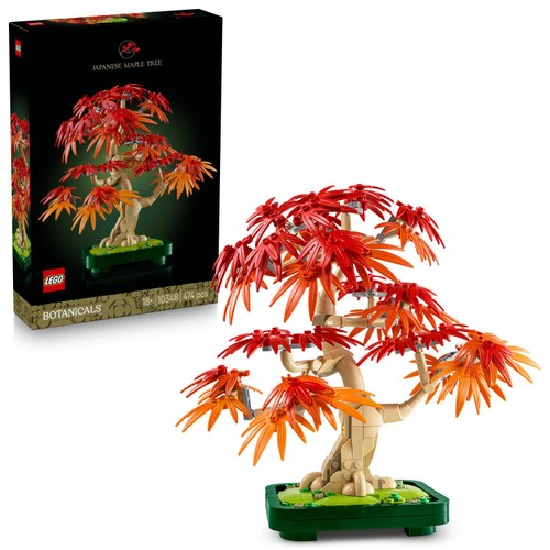 LEGO Botanicals Japanese Red Maple Bonsai Tree 10348 thumbnail 2