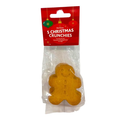Morrisons Christmas Dog Crunchies