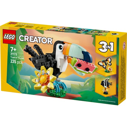 LEGO Creator 3in1 Wild Animals Tropical Toucan 31173 thumbnail 3