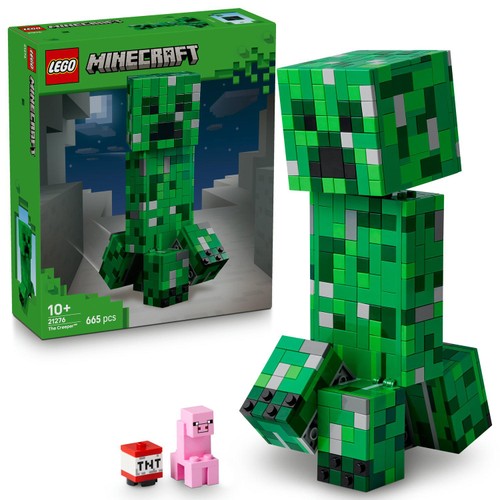 LEGO Minecraft The Creeper Figure Building Toy 21276 thumbnail 3