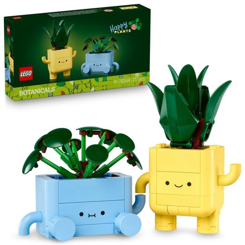LEGO Botanicals Happy Plants Building Toy Set 10349 thumbnail 2