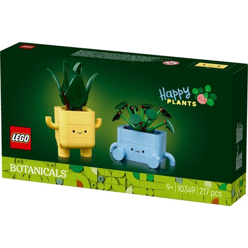 LEGO Botanicals Happy Plants Building Toy Set 10349 thumbnail 3