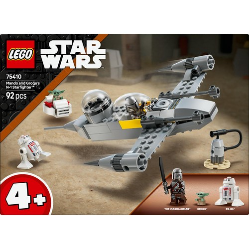 LEGO Star Wars Mando and Grogu's N-1 Starfighter 75410