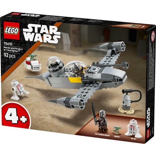 LEGO Star Wars Mando and Grogu's N-1 Starfighter 75410 thumbnail 3