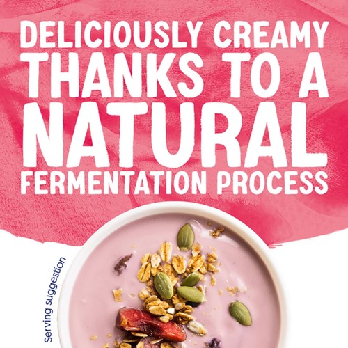 Alpro Cherry Dairy Free Soya Yoghurt Alternative 500g thumbnail 3