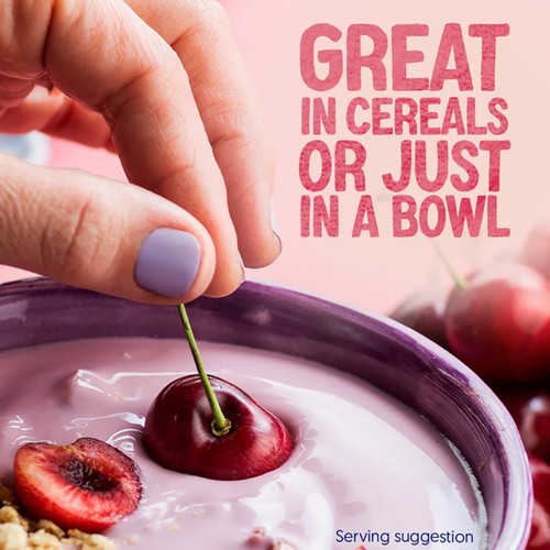 Alpro Cherry Dairy Free Soya Yoghurt Alternative 500g thumbnail 6