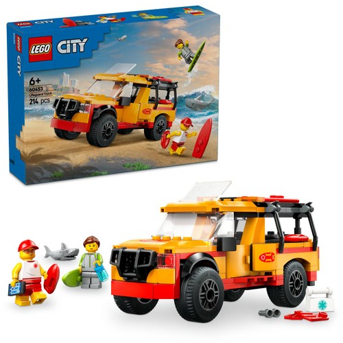 LEGO City Lifeguard Beach Rescue Truck Playset 60453 thumbnail 2