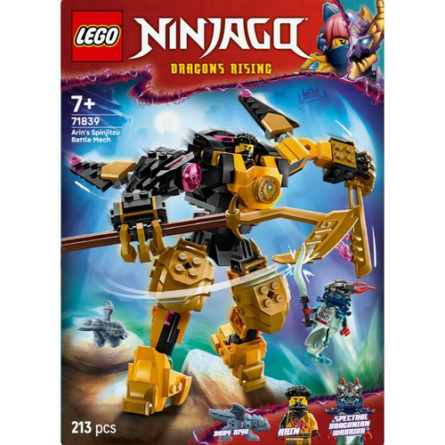 LEGO NINJAGO Arin's Spinjitzu Battle Mech Toy 71839