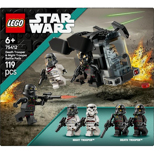 LEGO Star Wars Death Trooper and Night Trooper Battle Pack 75412