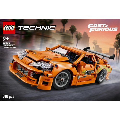 LEGO Technic Fast and Furious Toyota Supra MK4 42204