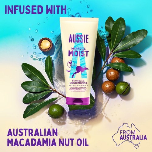 Aussie Miracle Moist Conditioner 275ml thumbnail 3