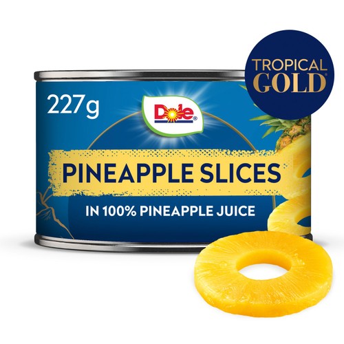 Dole Gold Pineapple Slices In Juice (227g)