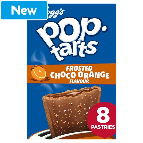 Kellogg's Pop Tarts Choco Orange flavour pastry snacks 8x48g
