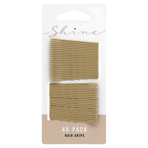 Shine Hair Grips Blonde 