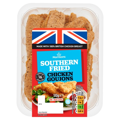 Morrisons British Southern Fried Chicken Goujons 510g thumbnail 2