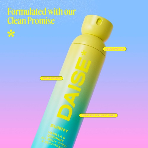 Daise All Body Spray & Deodorant Sunny 120ml thumbnail 4