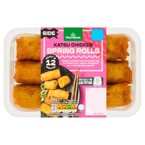 Morrisons Pan Asian Katsu Chicken Spring Rolls