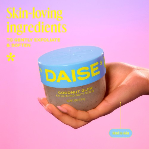 Daise Body Scrub Coconut 510g thumbnail 6