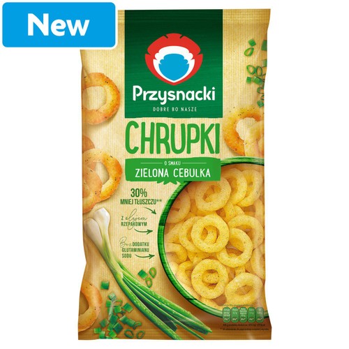 Przysnacki Green Onion Snacks 140g