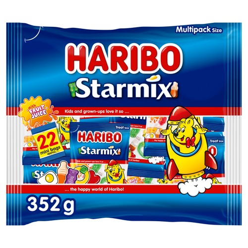 Haribo Starmix 22 Mini Bags Sweets