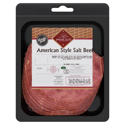 Prime Cut American Style Salt Beef Family Pack 220g