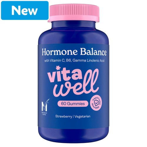 Vitawell Hormone Balance 60 Strawberry Gummies