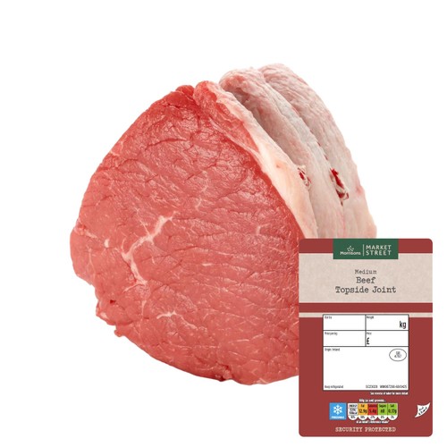 Morrisons British Beef Topside Joint Medium 1kg