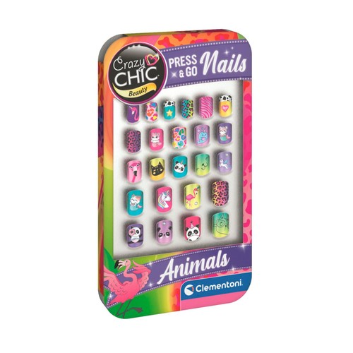 Crazy Chic Press & Go Nails Animals
