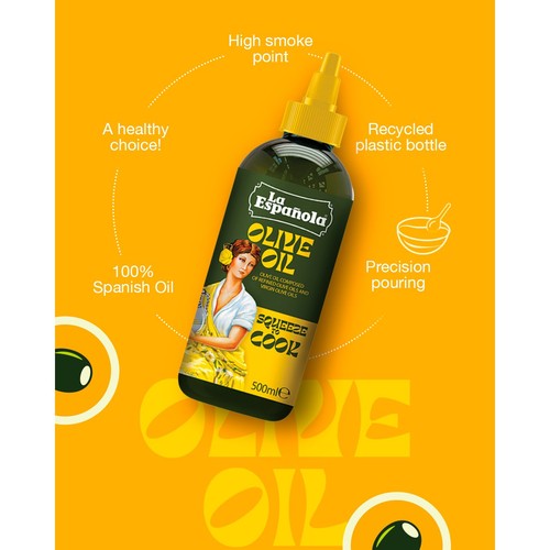 La Espanola Squeezy Olive Oil 500ml thumbnail 2