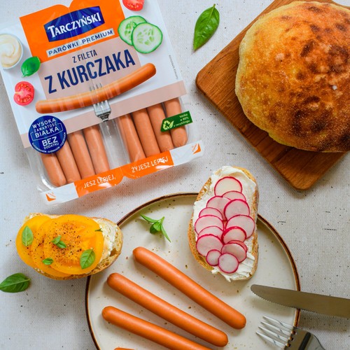 Tarczynski Chicken Fillet Frankfurters 2 x 90g (180g) thumbnail 2