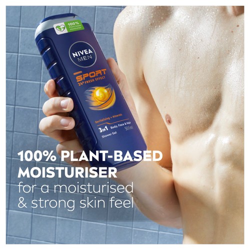 NIVEA MEN Sport Shower Gel 500ml thumbnail 4