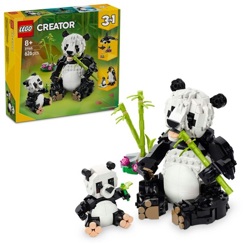 LEGO Creator 3in1 Wild Animals Panda Family 31165 thumbnail 2