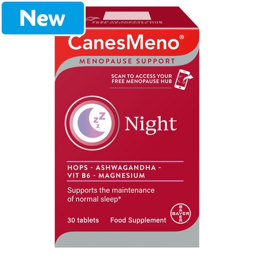 CanesMeno Menopause Support Night Food Supplement 30 Tablets