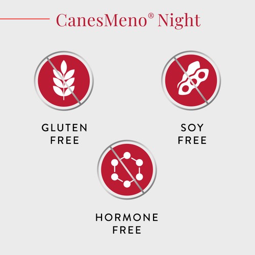 CanesMeno Menopause Support Night Food Supplement 30 Tablets thumbnail 5