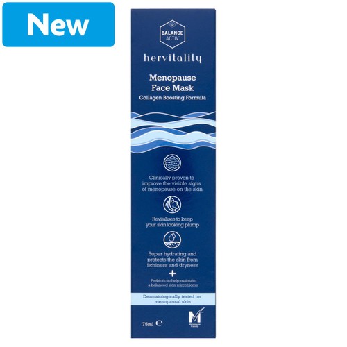 Balance Activ Hervitality Menopause Collagen Boosting Face Mask