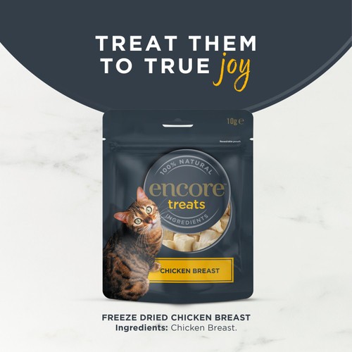 Encore Freeze Dried Chicken Cat Treats  thumbnail 4