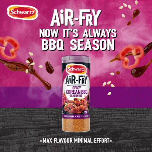 Schwartz Air Fry Spicy Korean Bbq Seasoning 125g thumbnail 2