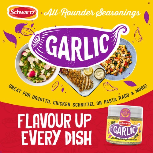 Schwartz All Rounder Garlic Seasoning 100g thumbnail 4