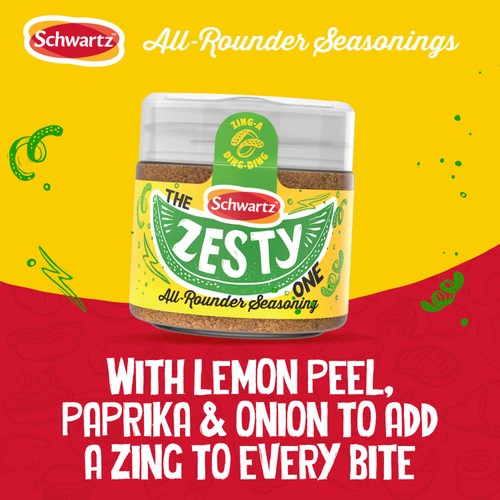 Schwartz All Rounder Zesty Seasoning 100g thumbnail 2