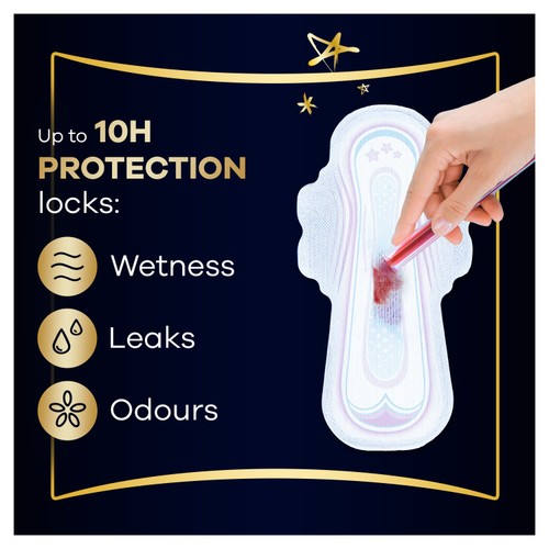 Always Ultra Night Size 4 Secure XL Pads thumbnail 2