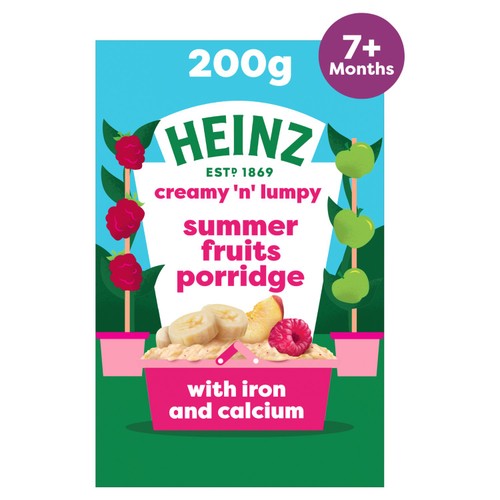 Heinz Summer Fruit Porridge 7+ Months 200g