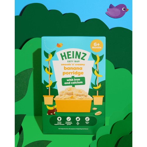 Heinz Banana Porridge 6+ Months 125g thumbnail 2
