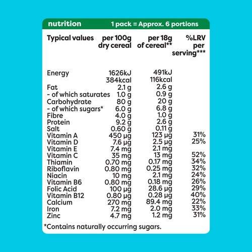 Heinz Cauliflower Broccoli & Cheese Multigrain Porridge 6+ Months 125g thumbnail 5
