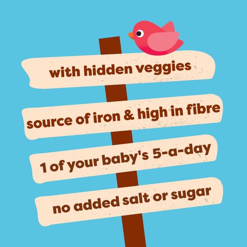 Heinz Little Beans with Hidden Veggies Baby Food 2x100g thumbnail 5