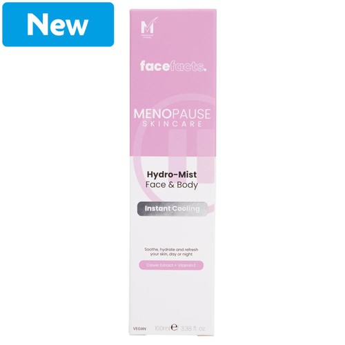 Face Facts Menopause Skincare Hydro-Mist Face & Body 100ml