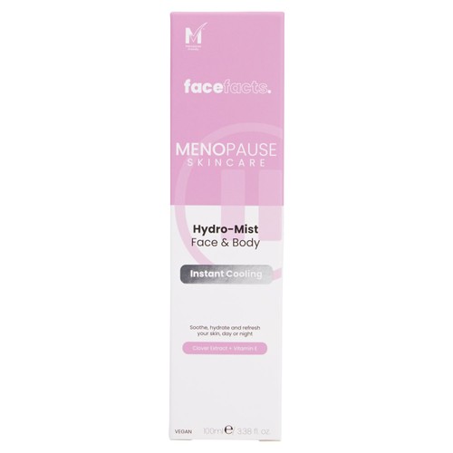 Face Facts Menopause Skincare Hydro-Mist Face & Body 100ml thumbnail 2
